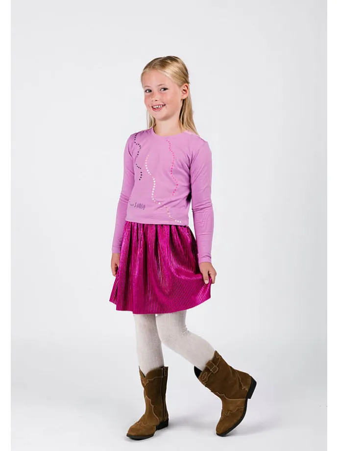 Longsleeve "Tiara" paars
