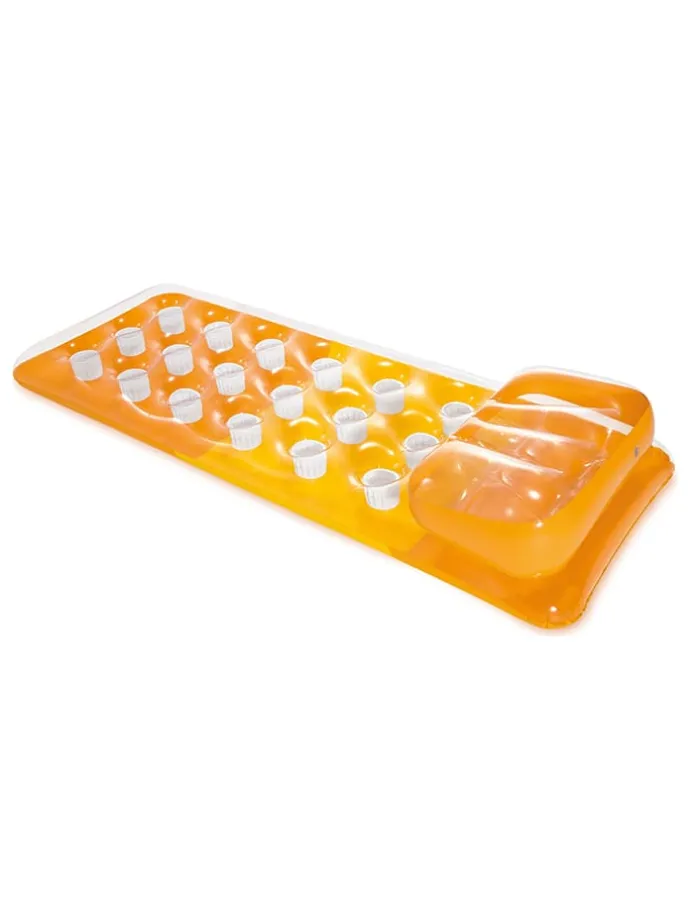 Luchtbed "18-Pocket Fashion Mat" meerkleurig (verrassingsproduct)