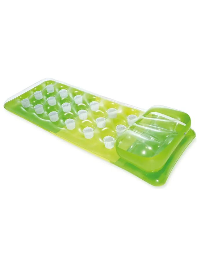 Luchtbed "18-Pocket Fashion Mat" meerkleurig (verrassingsproduct)
