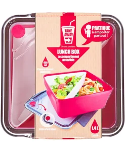 Lunchbox - (B)19,7 x (H)8,7 x (D)18,7 cm (verrassingsproduct)