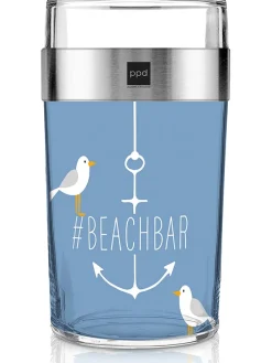 Lunchbox "Snack 2 Go - Beach" lichtblauw - 900 ml