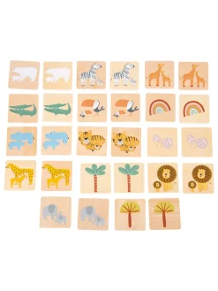 Memoryspel "Safari" - vanaf 3 jaar