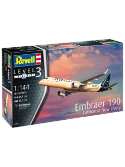 Modelbouwpakket "Embraer 190 "Lufthansa" New Livery" - vanaf 10 jaar