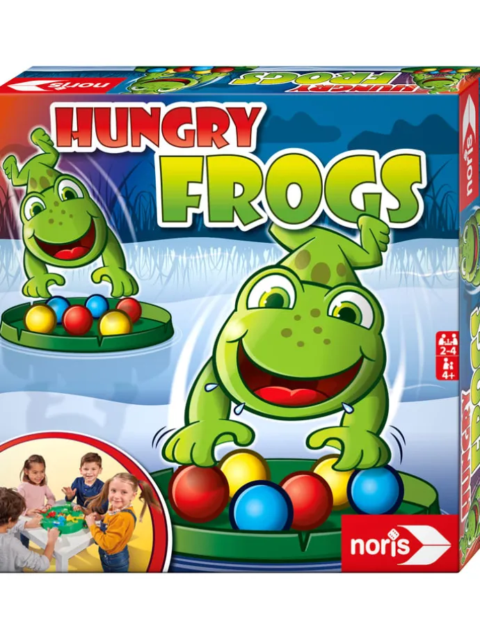Motoriekspel "Hungry Frogs" - vanaf 4 jaar