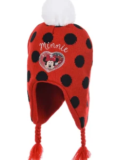 Muts met oortjes "Minnie" lichtroze