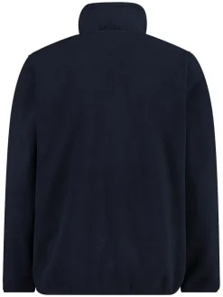 Omkeerbaar fleece vest blauw