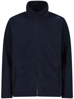 Omkeerbaar fleece vest blauw