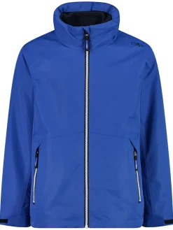 Omkeerbaar fleece vest blauw