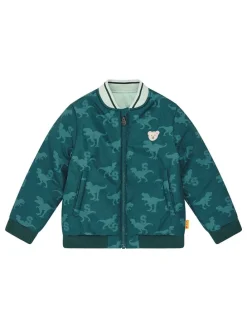 Omkeerbare jas groen