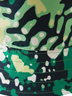 Omkeerbare zonnehoed "Viehe" donkerblauw/groen