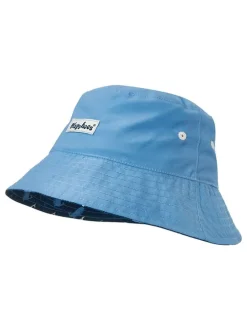 Omkeerbare zonnehoed "Walvis" blauw