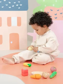 Ontbijtdienblad met accessoires - vanaf 2 jaar