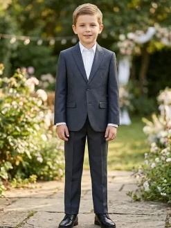 Pak - slim fit - antraciet