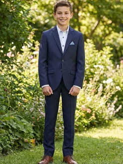 Pak - slim fit - donkerblauw