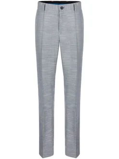 Pantalon - slim fit - grijs