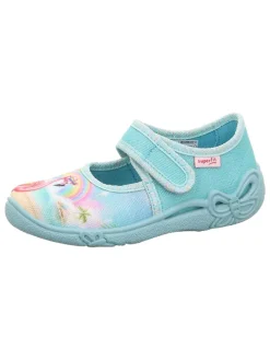 Pantoffels "Belinda" turquoise