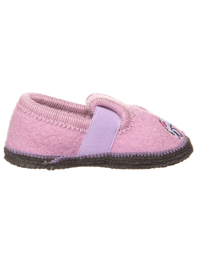Pantoffels "Bobby Einhorn" lichtroze