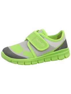 Pantoffels "Bobby" grijs/groen