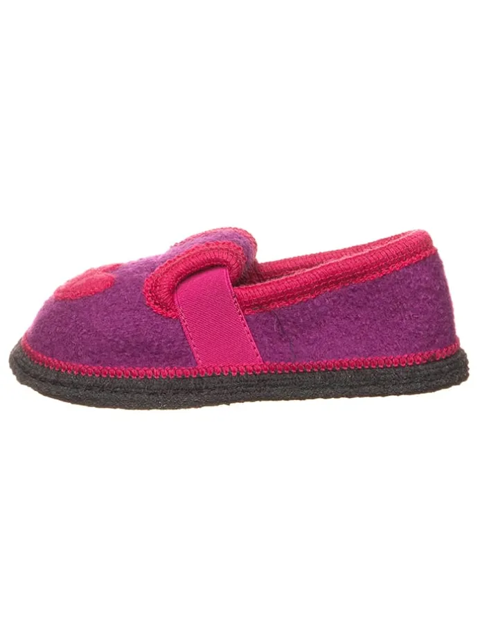 Pantoffels "Bobby Herz" paars