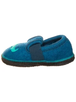 Pantoffels "Bobby Krokodil" blauw