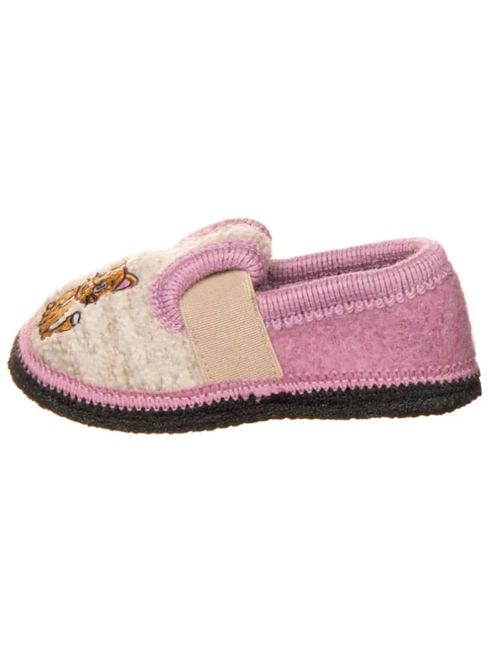 Pantoffels "Bobby Kätzchen" lichtroze