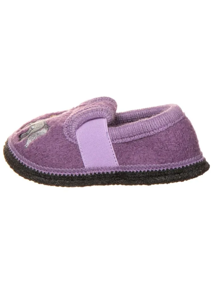 Pantoffels "Bobby Pferdchen" paars