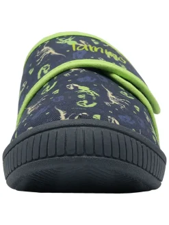 Pantoffels donkerblauw