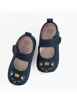 Pantoffels donkerblauw