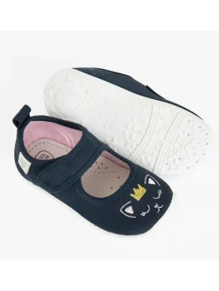 Pantoffels donkerblauw