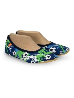 Pantoffels "Happy" zwart