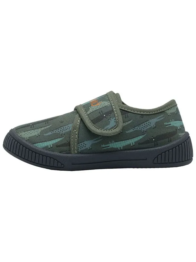 Pantoffels kaki