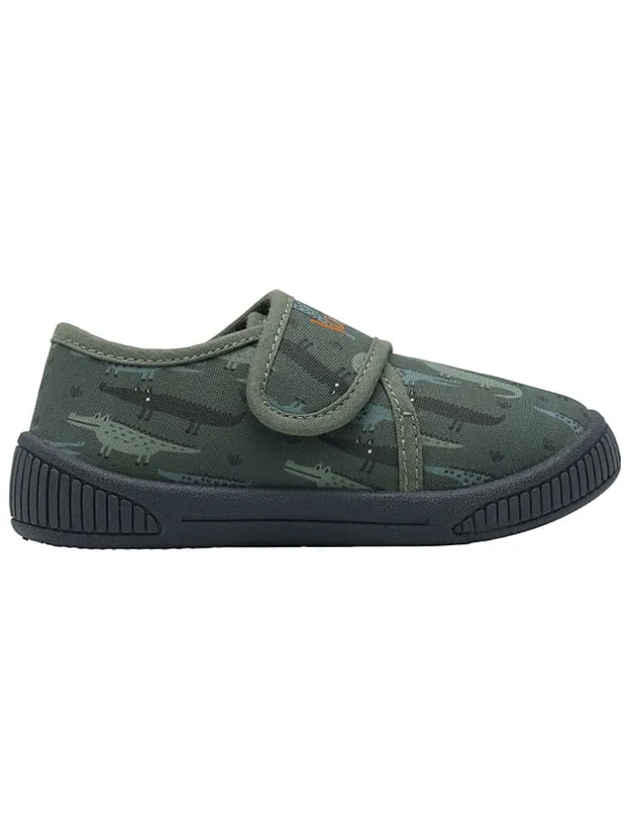 Pantoffels kaki