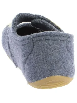 Pantoffels "Kätzchen & Tasse" blauw