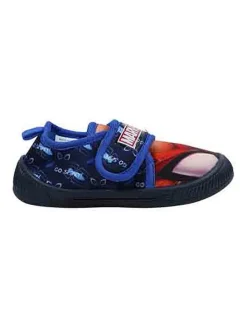 Pantoffels "Spiderman" donkerblauw