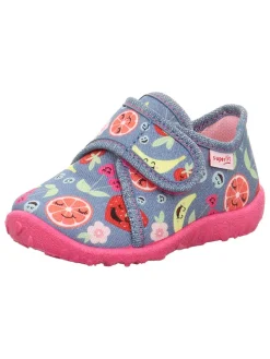 Pantoffels "Spotty" blauw