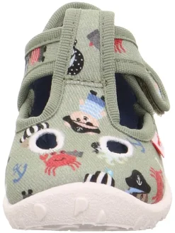Pantoffels "Spotty" kaki