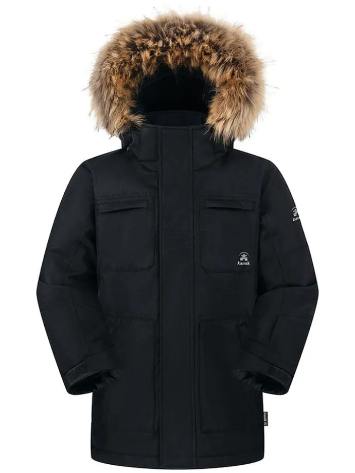 Parka ''Enzo'' zwart