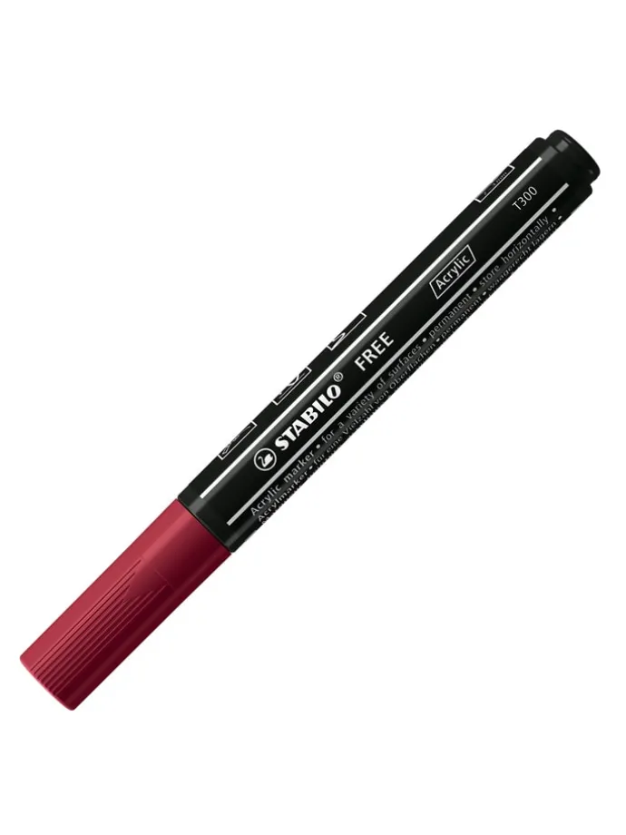 Permanentmarker "STABILO FREE Acrylic Urban" - 5-pack