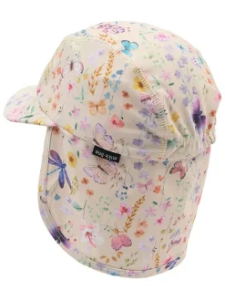 Pet met nekbescherming beige/meerkleurig