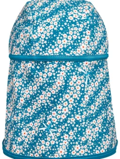 Pet met nekbescherming blauw