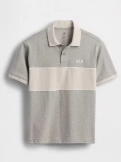 Poloshirt grijs