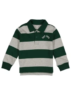 Poloshirt grijs/groen