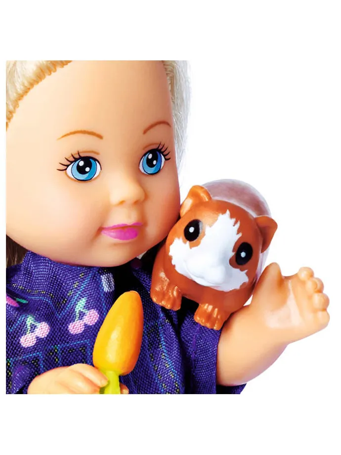 Pop "Evi Guinea Pigs" met accessoires - vanaf 3 jaar
