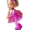 Pop "Evi Ice Skating" met accessoires - vanaf 3 jaar
