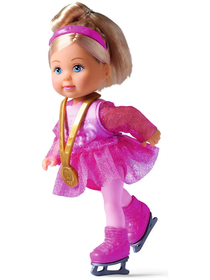 Pop "Evi Ice Skating" met accessoires - vanaf 3 jaar