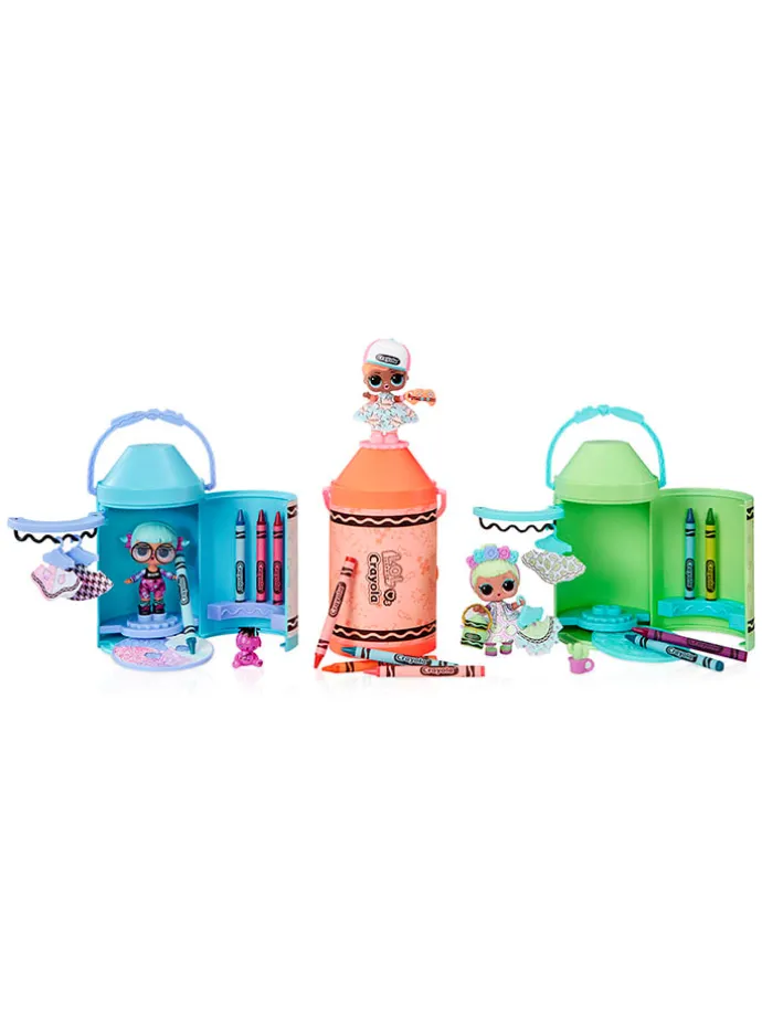 Pop "L.O.L. Surprise Loves CRAYOLA'' - vanaf 3 jaar (verrassingsproduct)
