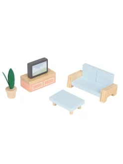 Poppenhuis met meubels - vanaf 3 jaar