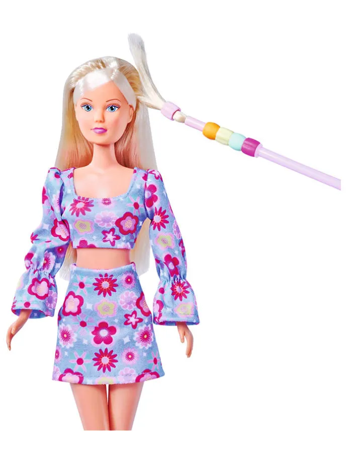 Pop "Steffi Hair Beads" met accessoires - vanaf 3 jaar