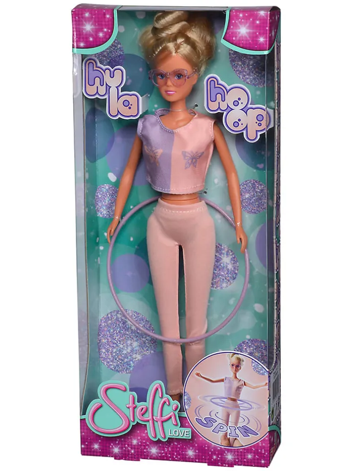 Pop "Steffi Hula Hoop" met accessoires - vanaf 3 jaar