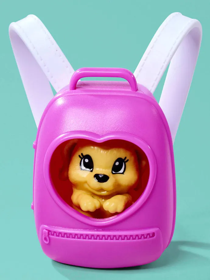 Pop "Travel" met hond en accessoires - vanaf 3 jaar